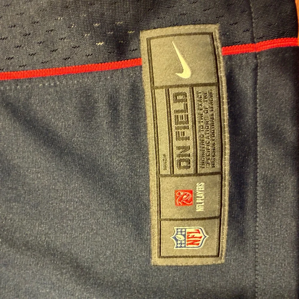 Nike Tom Brady New England Patriots Jersey Women Small Navy Blue NFL On Field 12